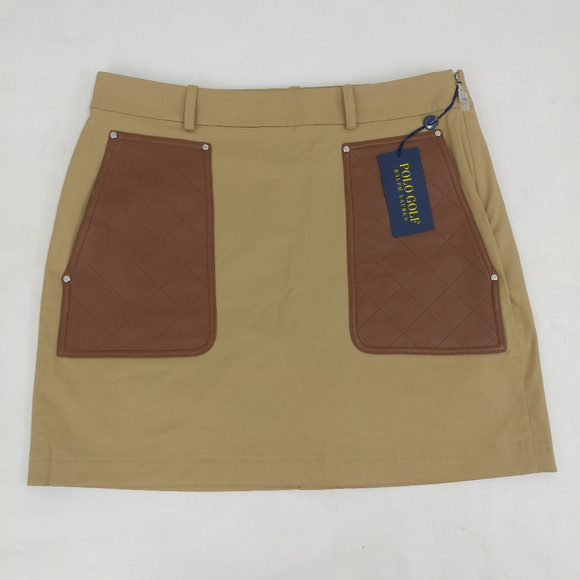 Polo Ralph Lauren Dresses & Skirts - Polo Golf  Women Leather Pocket Golf Skort Skirt 8